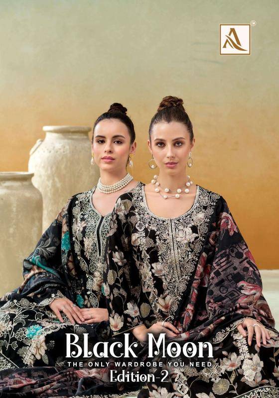 Alok suits black moon vol-2 Latest dress materials in Surat